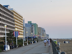 Virginia Beach Oceanfront Boardwalk